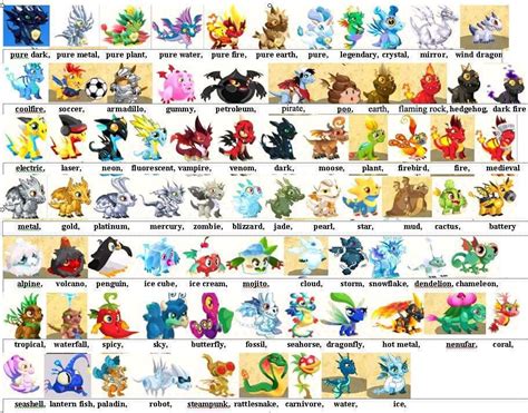 dragon city dragon names|New Dragon Name Ideas for Dragon City! : r/DragonCity .